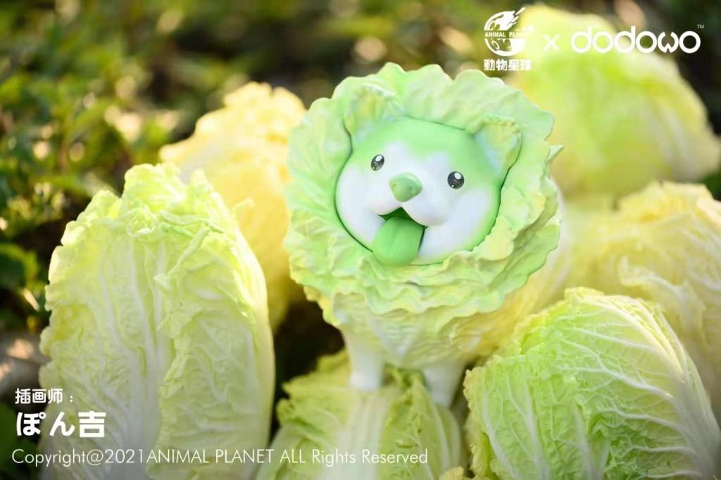 Animal Cabbage Dog Resin Statuette, Hobbies & Toys, Toys & Games