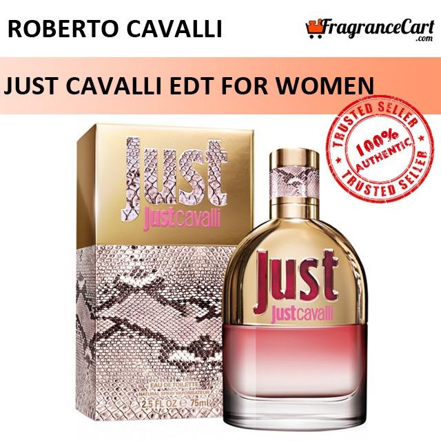 Roberto Cavalli Just Cavalli Cavalli EDT for her 75mL - Just Cavalli