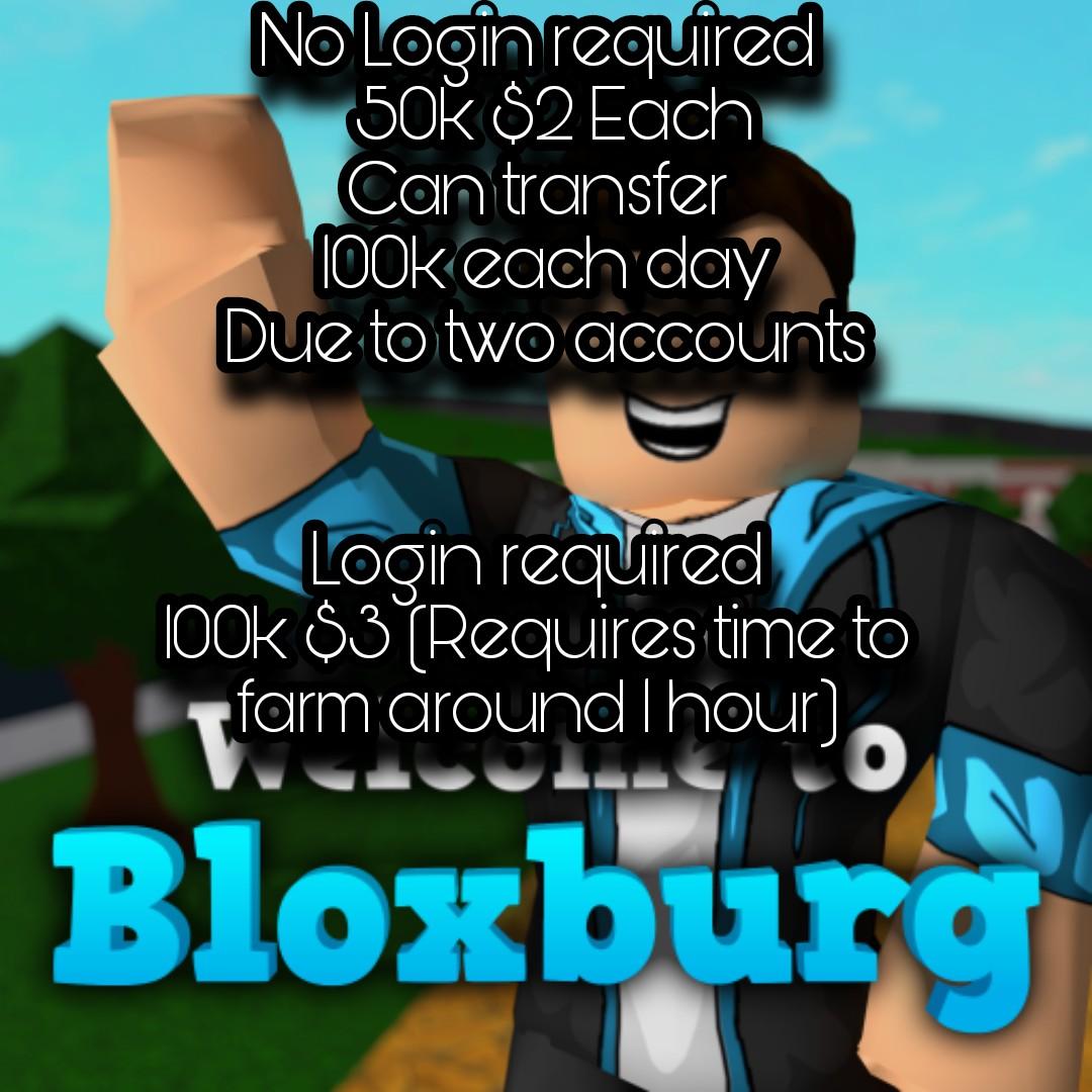 Roblox Bloxburg Cash Video Gaming Gaming Accessories In Game Products On Carousell - roblox games bloxburg