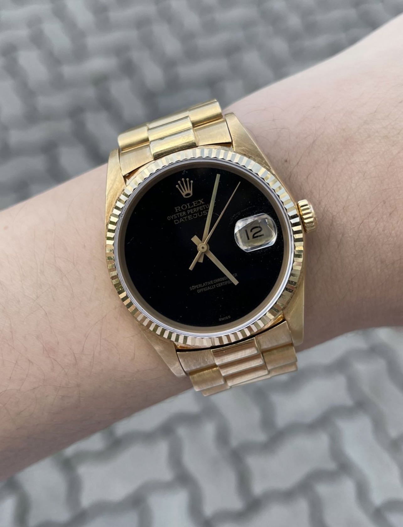 Rolex 16238 Onyx Datejust, Luxury, Watches on Carousell