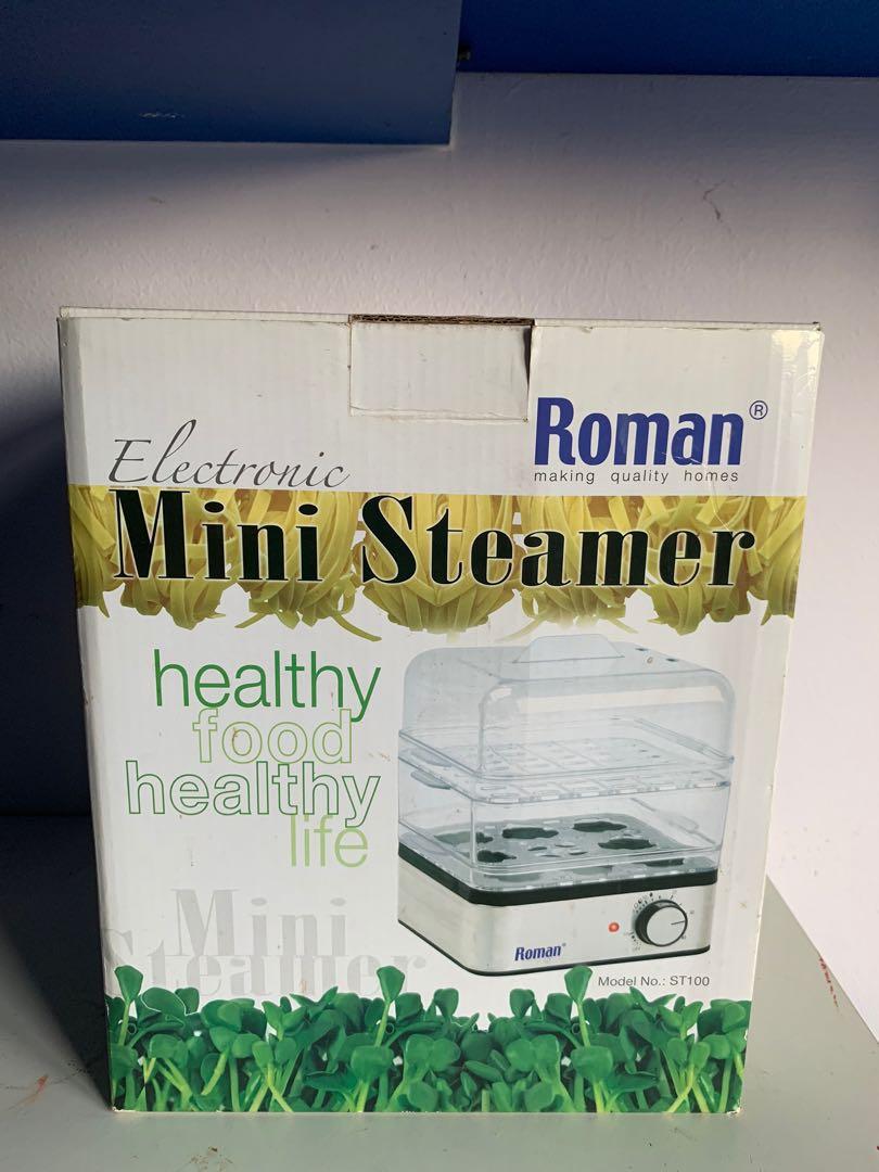 Roman Mini Steamer ST100, TV & Home Appliances, Kitchen Appliances