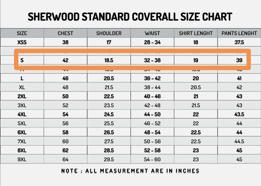 Sherwood Proban fire resistant coveralls, sz S, Men's Fashion, Coats