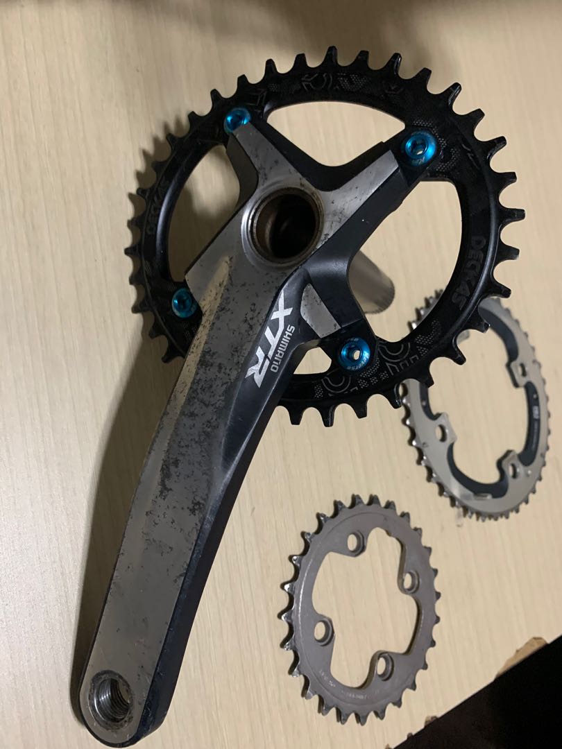 Shimano XTR M980 Crankset for sale Sports Equipment Bicycles