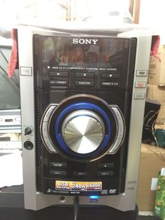 SONY Micro Hi-Fi Component System with MP3 Just Like New Full Set
