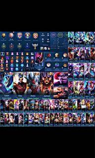 STACKED SALE Mobile Legends Account