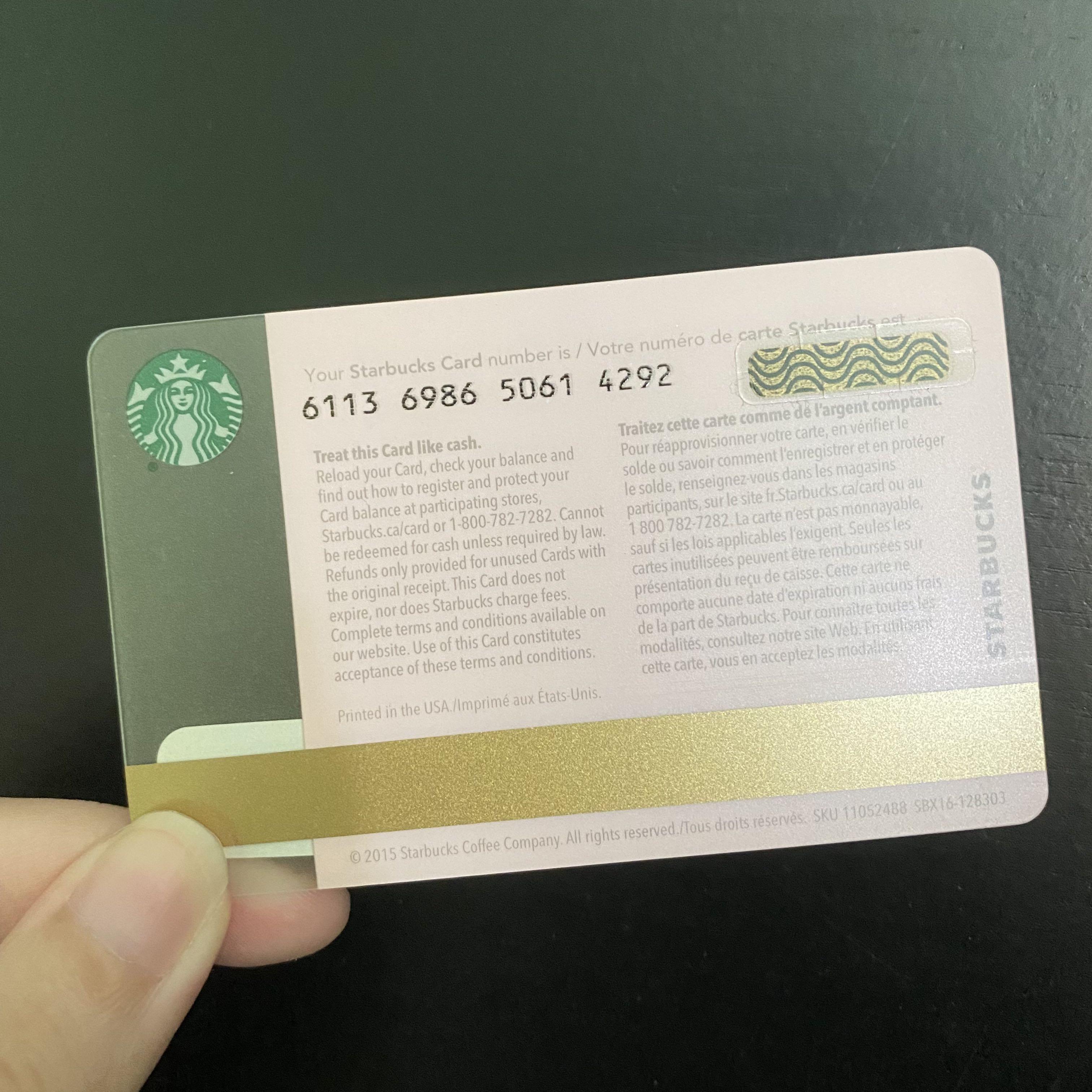 Starbucks Card ðŸ‡ºðŸ‡¸ - Best Friends, Tickets & Vouchers, Store ...