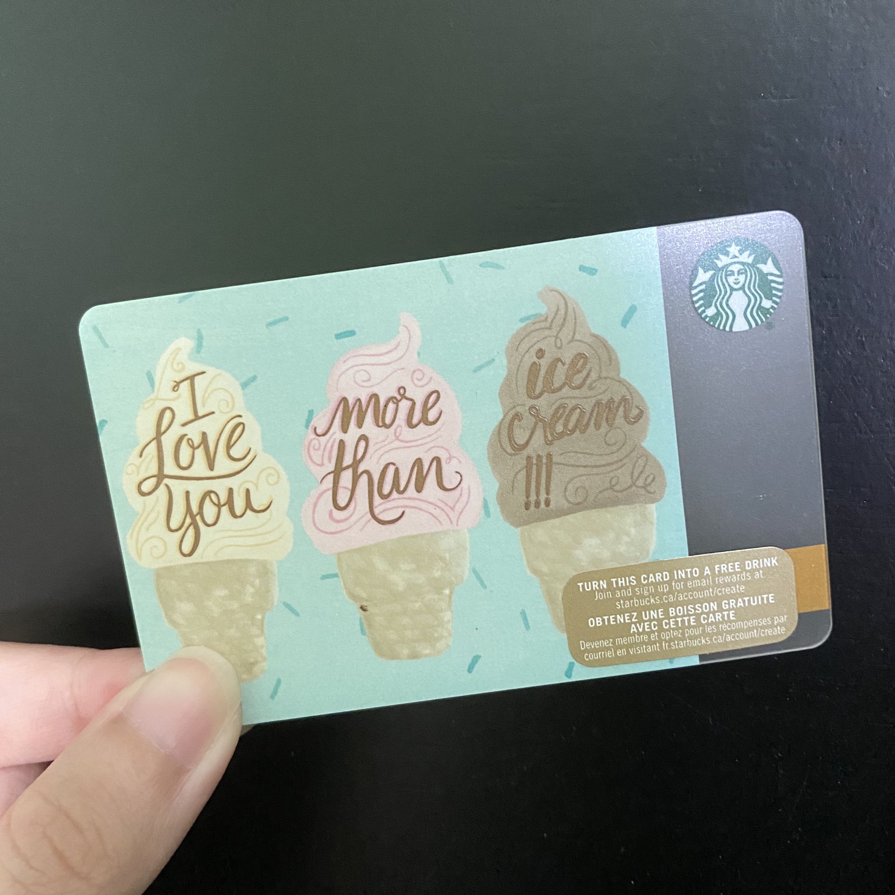 Starbucks Card ðŸ‡ºðŸ‡¸ - Ice cream, Tickets & Vouchers, Store ...