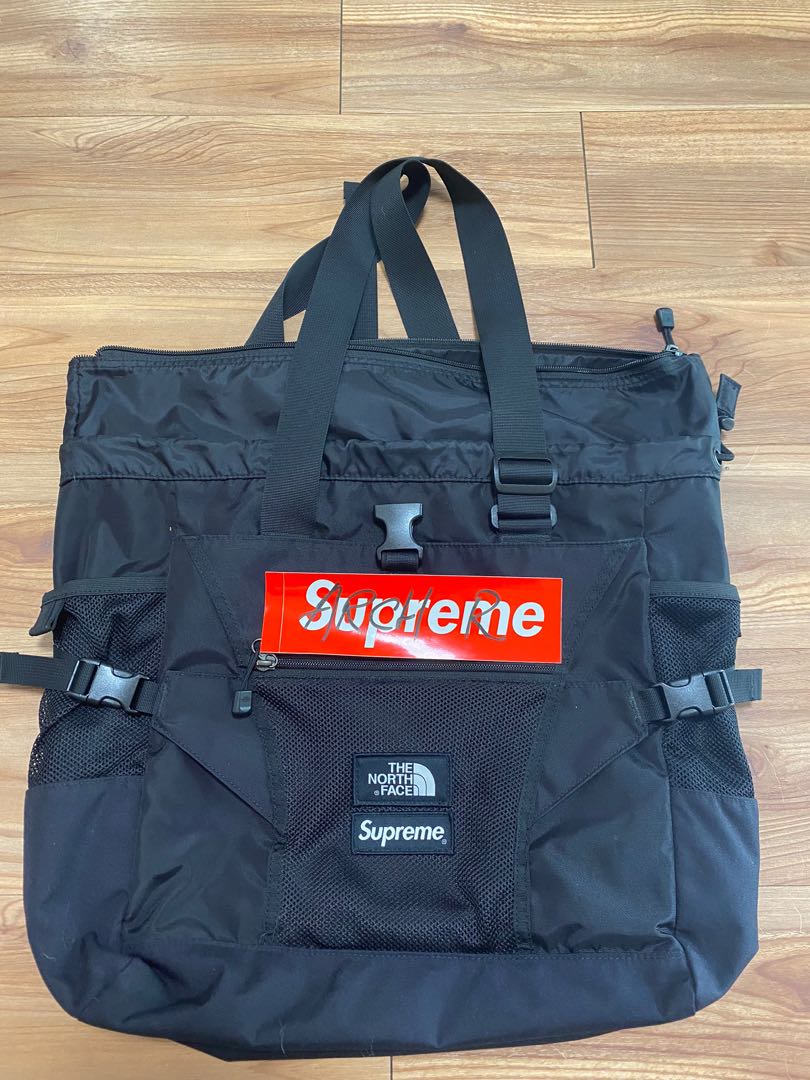 Supreme FW20 The North Face Adventure Tote Bag Black, 男裝, 袋