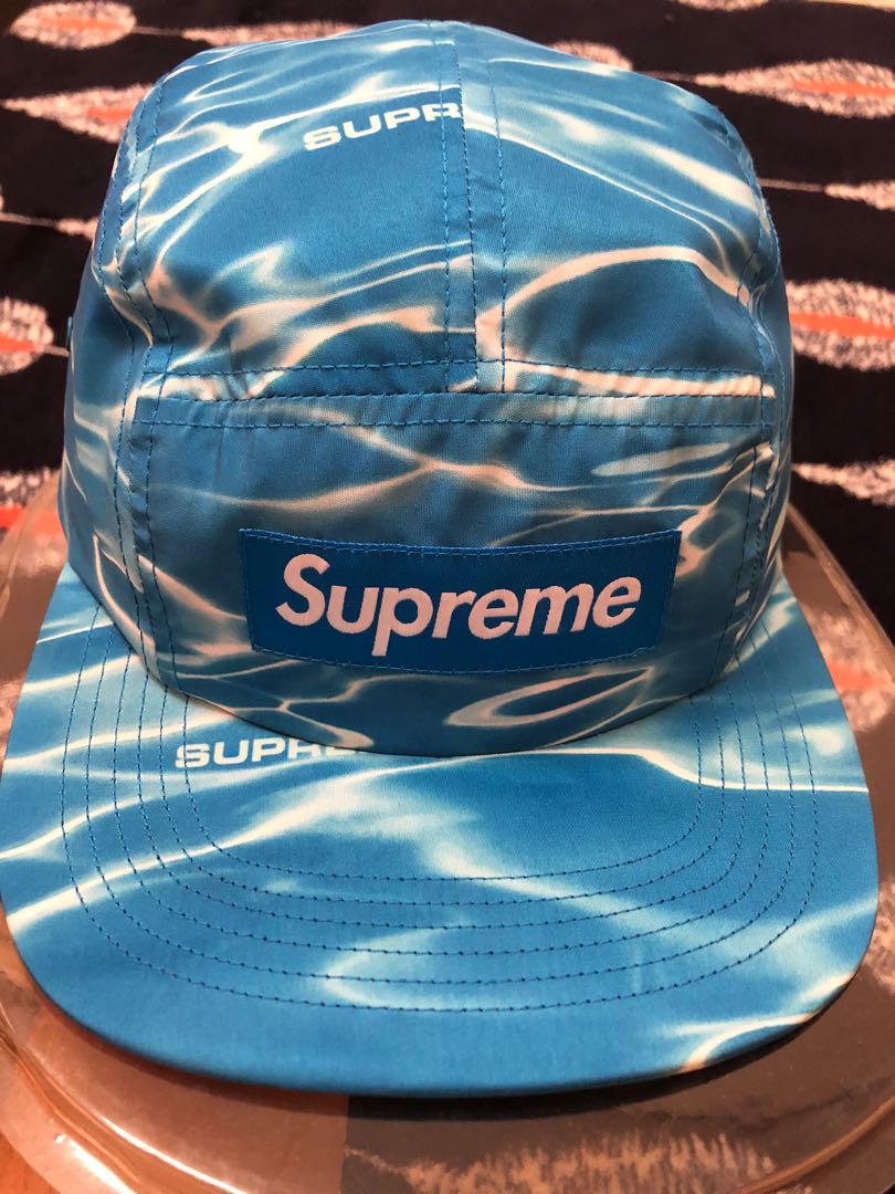 Supreme Ripple Camp Cap Blue（新品・未使用）