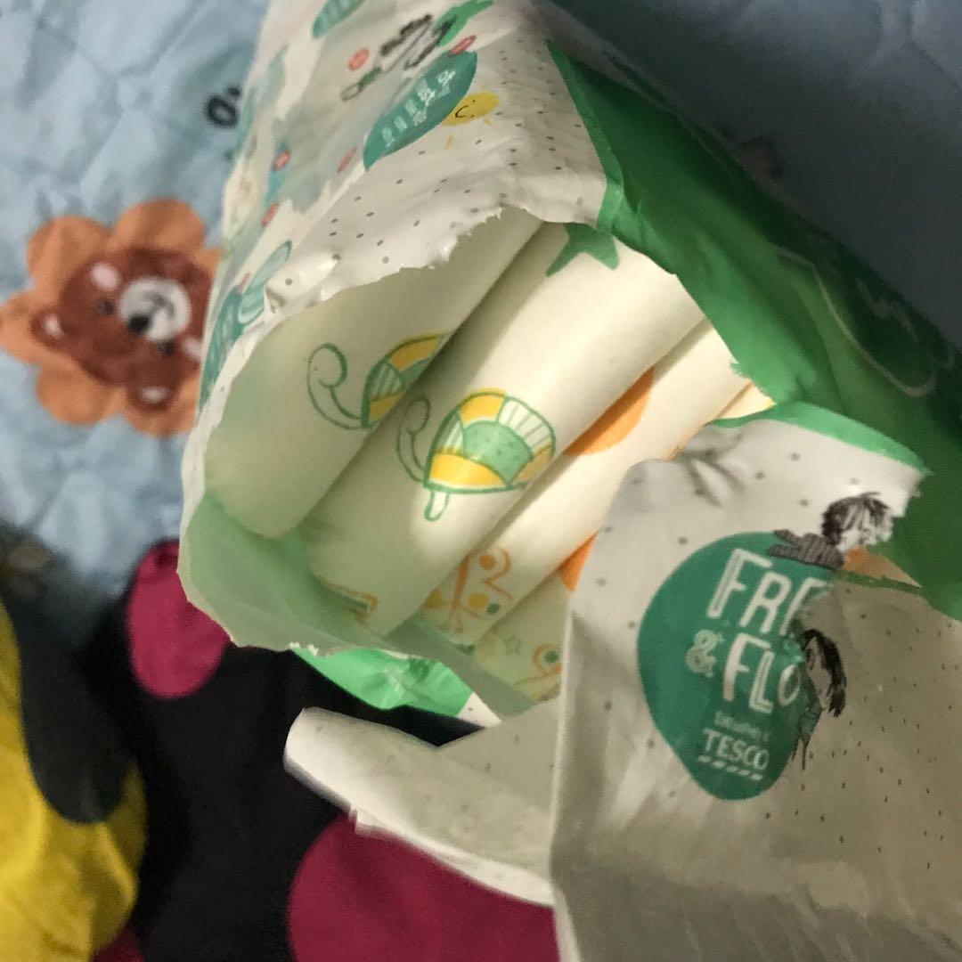 Tesco Fred & Flo Newborn Nappies, Reviews