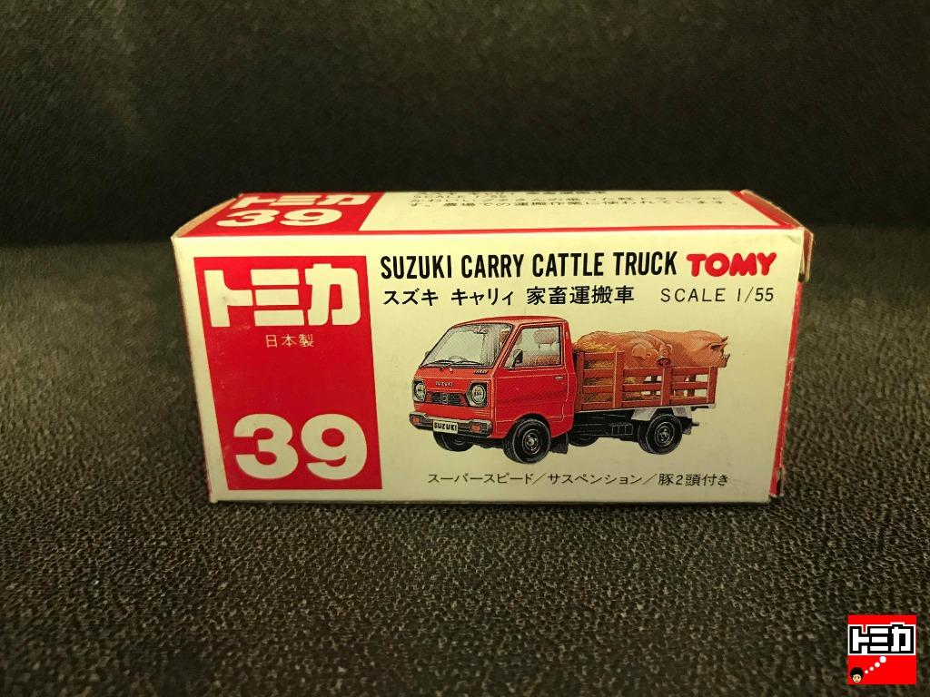 Tomica No.39 Suzuki Carry Cattle Truck Tag Diecast Hotwheels