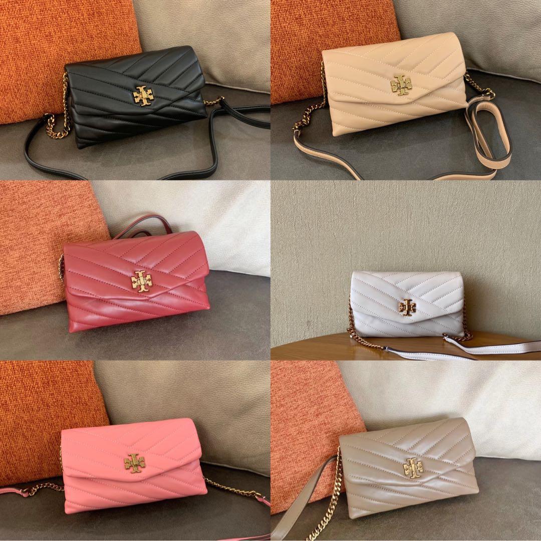 Authentic Tory Burch Kira Chevron Chain Wallet Crossbody Bag, Women's  Fashion, Bags & Wallets, Purses & Pouches on Carousell