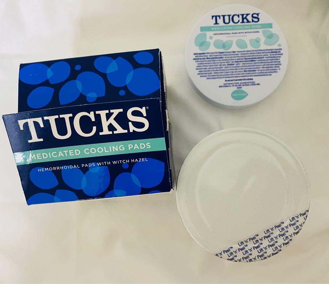 TUCKS Medicated Cooling Pads / Hemorrhoidal Pads with Witch Hazel