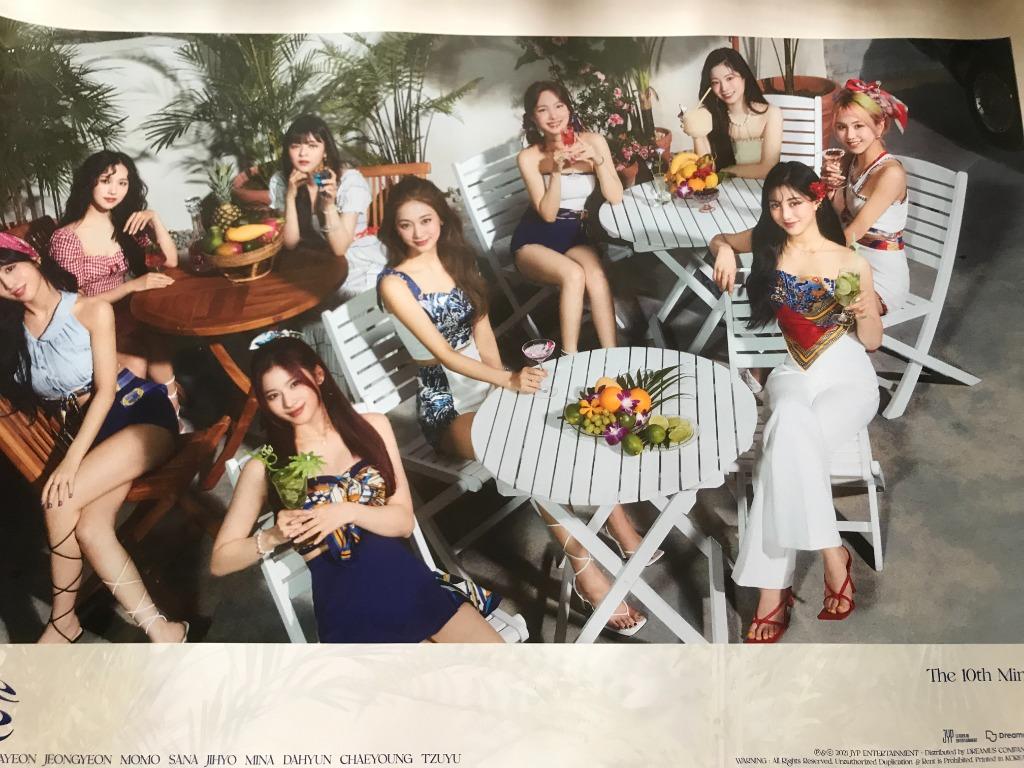 Twice 트와이스 Taste Of Love Taste Ver Official Poster K Wave On Carousell