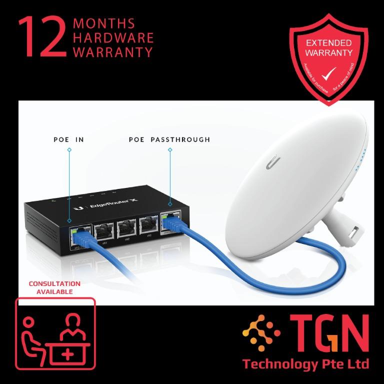 Ubiquiti Edge Router ER-X *Pre-config available*, Computers & Tech ...