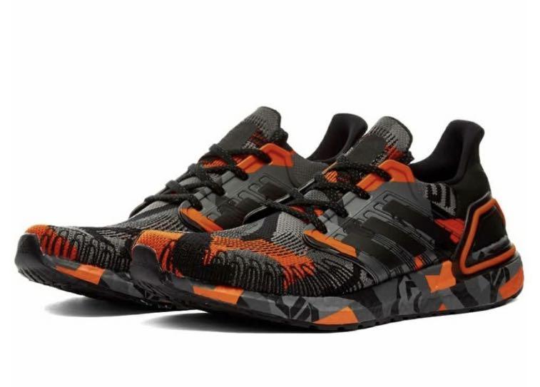 Ultraboost Black Orange Men S Fashion Footwear Sneakers On Carousell