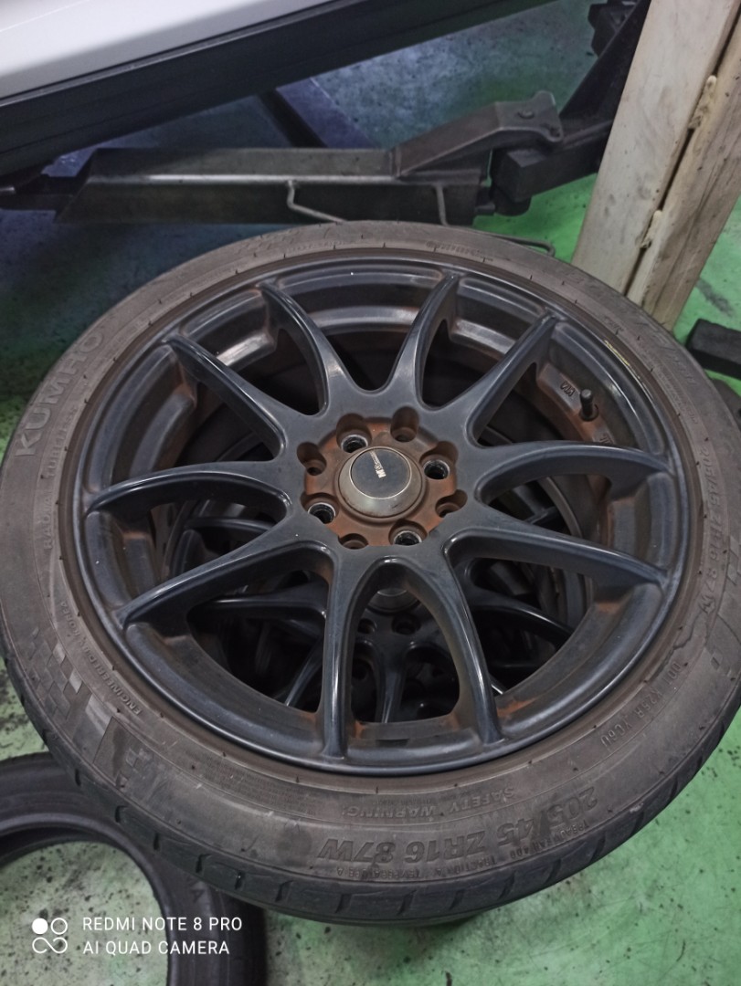 Used 16 Inch Rims For Sale, Car Accessories, Tyres & Rims on Carousell