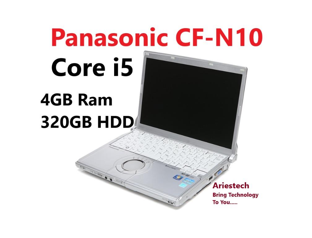 Panasonic Let's note CF-N10, High Sierra – Let's hack Let's note