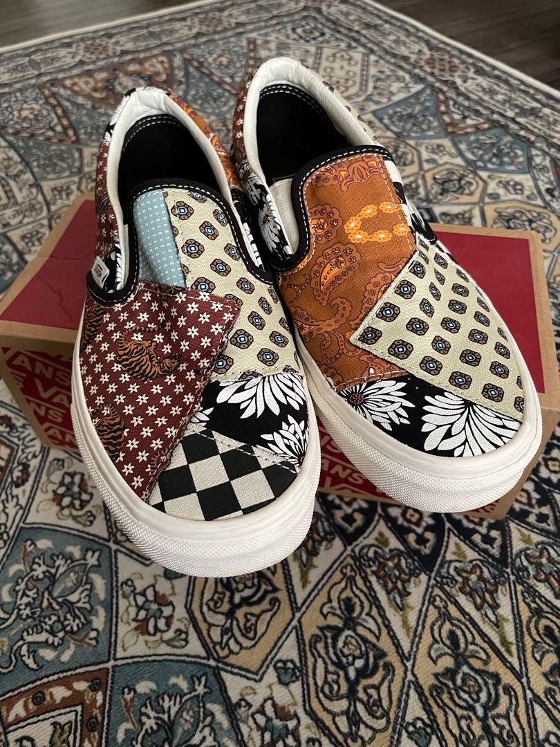 Vans hot sale classic patchwork