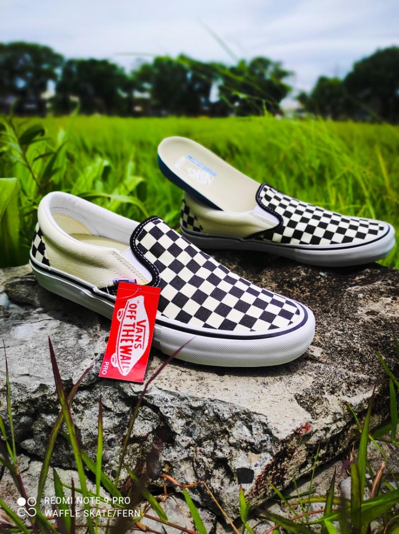 Slip on pro checkerboard hotsell