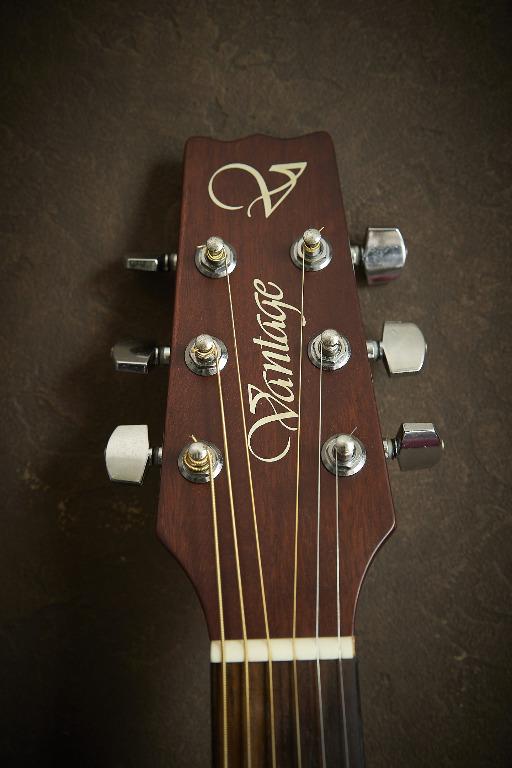 Vantage Acoustic Guitar, Hobbies & Toys, Music & Media, Musical ...