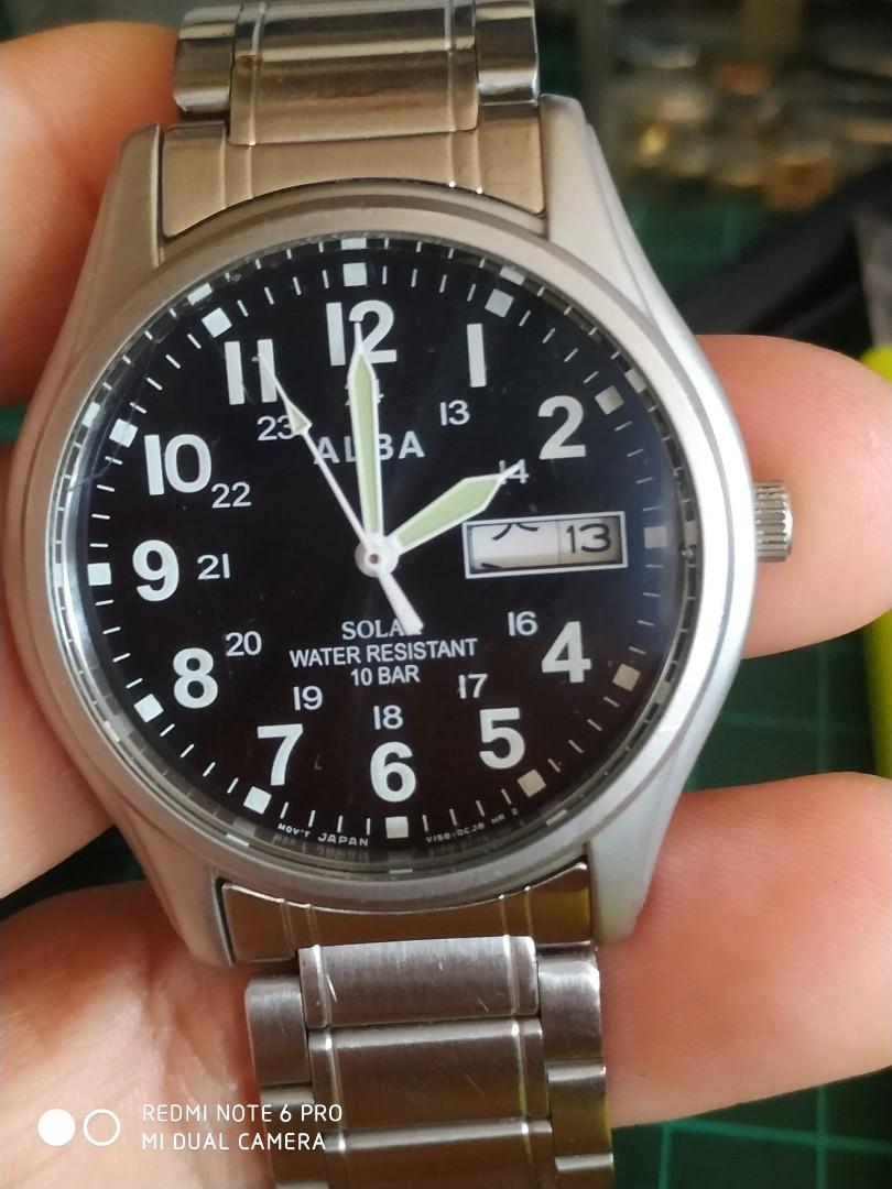 Vintage Alba solar field military watch, Men's Fashion, Watches &  Accessories, Watches on Carousell