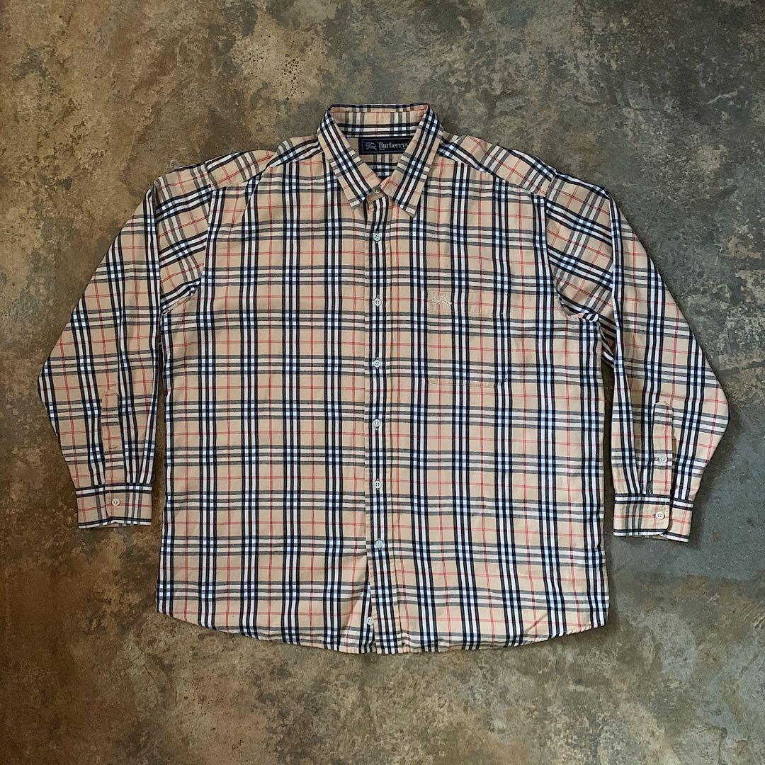 Burberry nova best sale check shirt mens