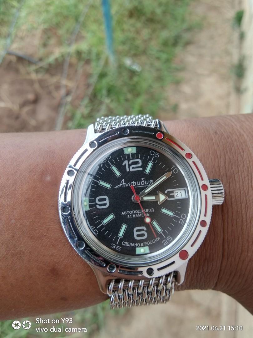Vostok amphibia boctok diver watch 200M