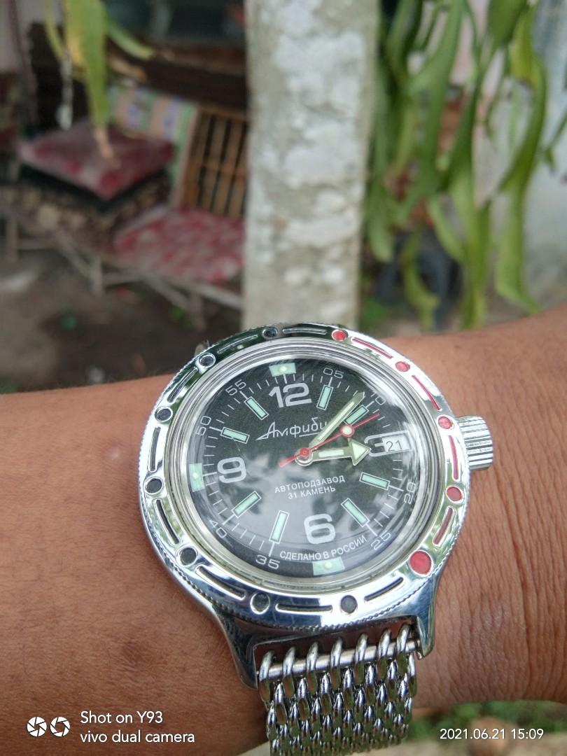 Vostok Amphibia TANK mechanical watch limited series – “Zakaz MO CCCP” –  SovietWatchStore.com