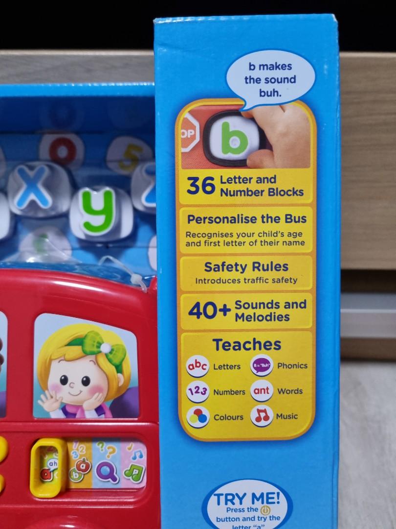 Vtech Alphabet Learning Bus (Brand new), Babies & Kids, Infant Playtime