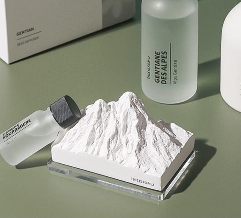 Vulcan Diffusing Stone (Category: Other Home Decor) located in Singapore. Submitted by weekendxproject (Listing ID 1095692122, Image 2). Description: Brand new Each set comes with a 9 x 5.5cm diffusing stone and a bottle of 10ml essential oil 2 selections available for the essential oil: A) Blend of orange blossom, mimosa, honey, musk and jasmine B) Blend of jasmine, peony, cedar and cypress A quintessential eruption of aromas. Hand-chiseled diff