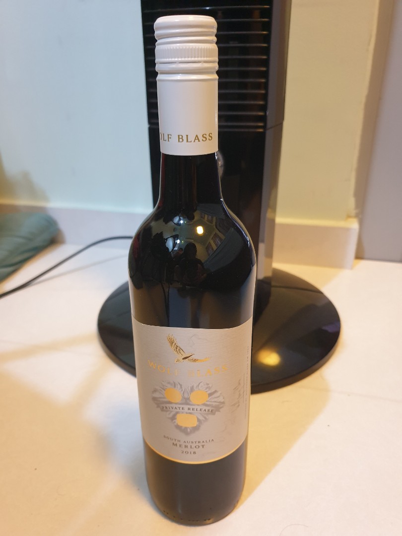 Wolf Blass 2018 Private Release Merlot, Food & Drinks ...