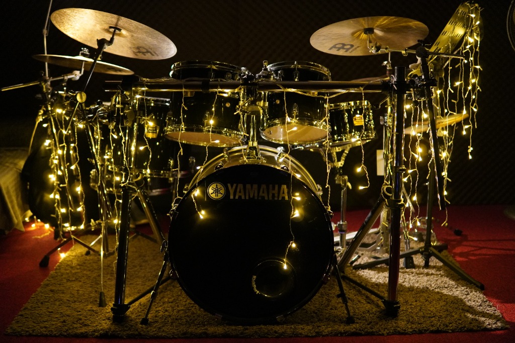 Yamaha Stage Custom Advantage 6PCS Black Made in Indonesia