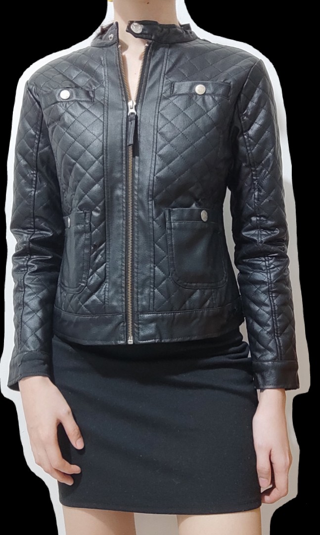 Ymi collection cheap leather jacket