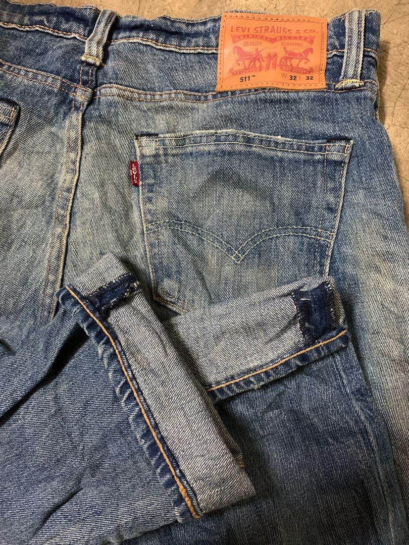 Levi's 511 white outlet oak cone denim