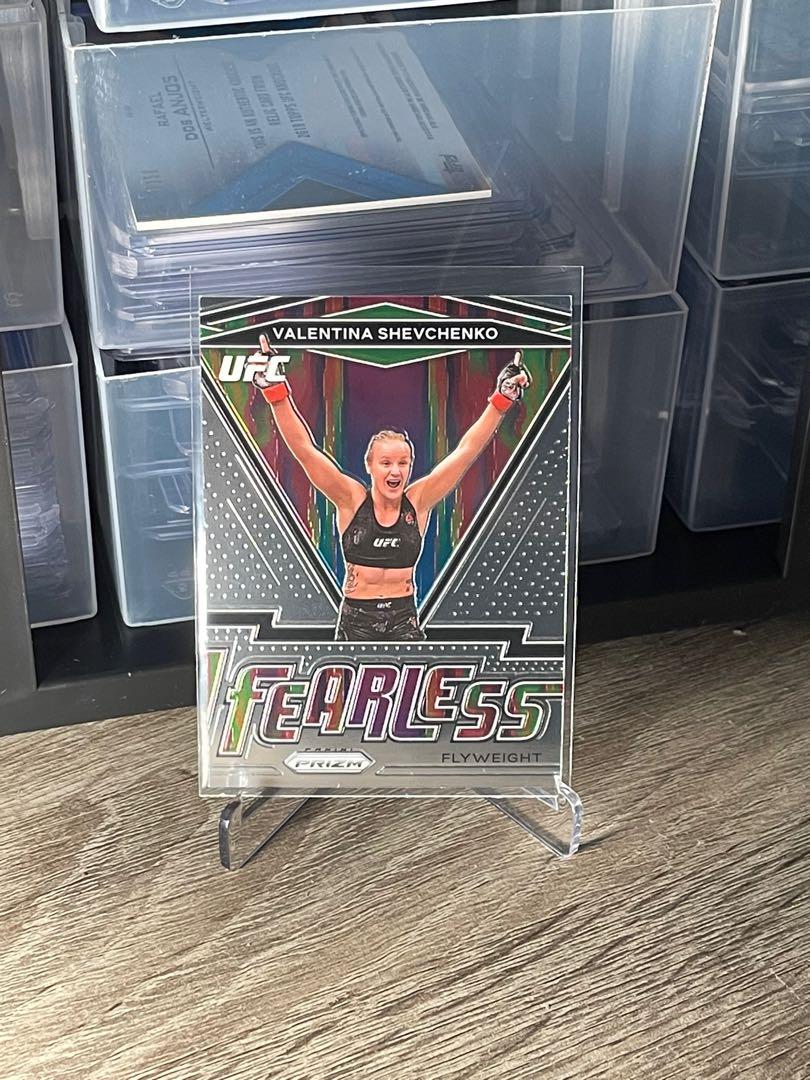 2021 Ufc Panini Prizm Valentina Shevchenko Fearless Hobbies Toys Toys Games On Carousell