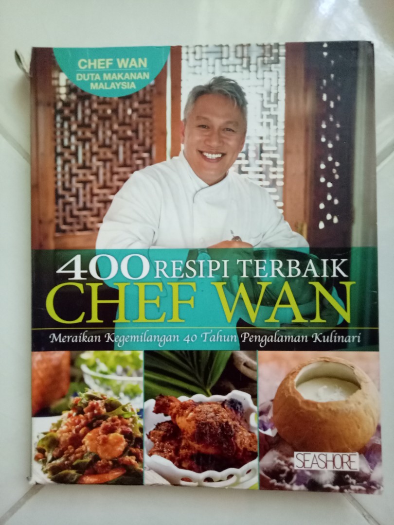 400 Resepi Terbaik Chef Wan Books Stationery Books On Carousell