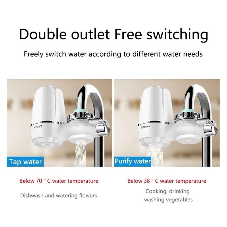 4 filter] KONKA Mini Tap Water Purifier Kitchen Faucet ...