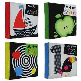 4 in 1 palm size cloth book