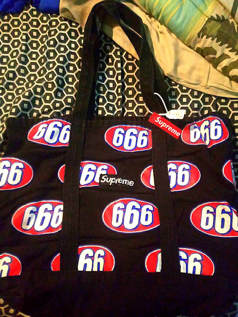 Supreme 666 bag top