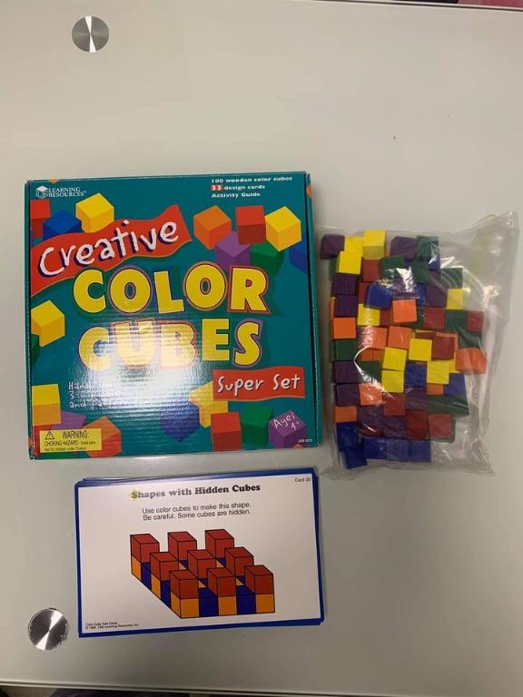 Learning resources creative color deals cubes