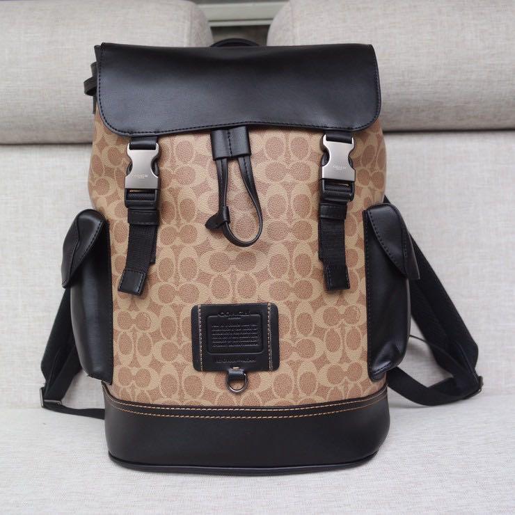 Coach sales backpack monogram