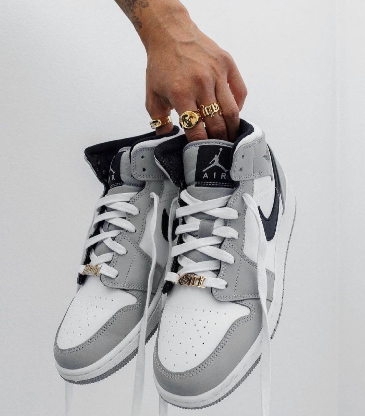 Jordan 1 mid light smoke grey dames online