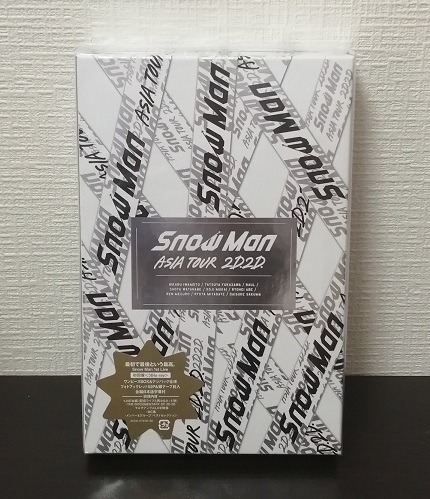 現貨全新Snow Man ASIA TOUR 2D.2D. (初回盤Blu-ray3枚組) 有銀帶