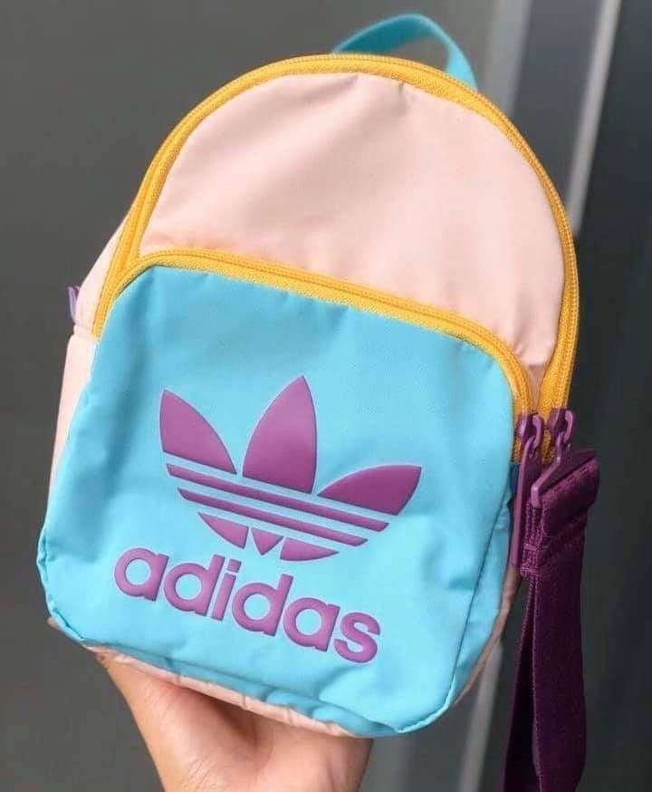 mini bag adidas colorida