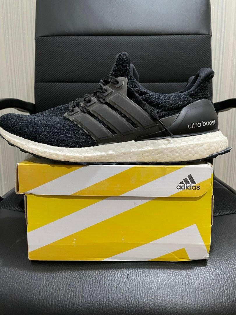 adidas ultraboost 3.0 black white Men s Fashion Footwear