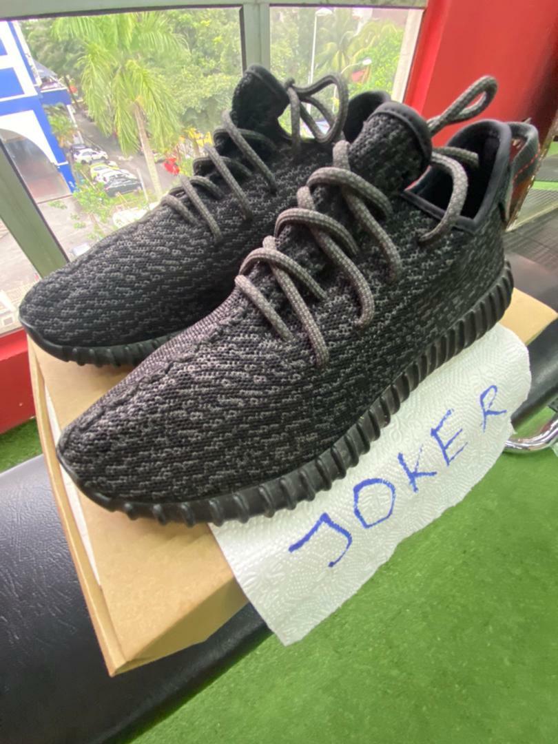 Adidas Yeezy Pirate Black Men s Fashion Footwear Sneakers on