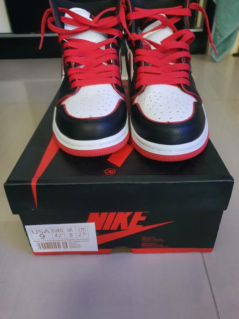 jordan 1 mid bloodline