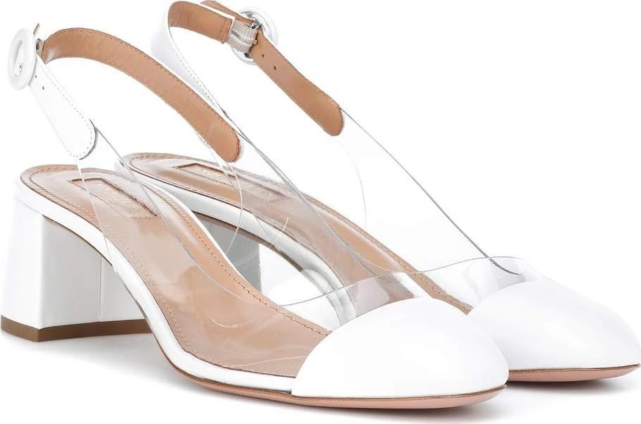 Aquazzura optic pump top