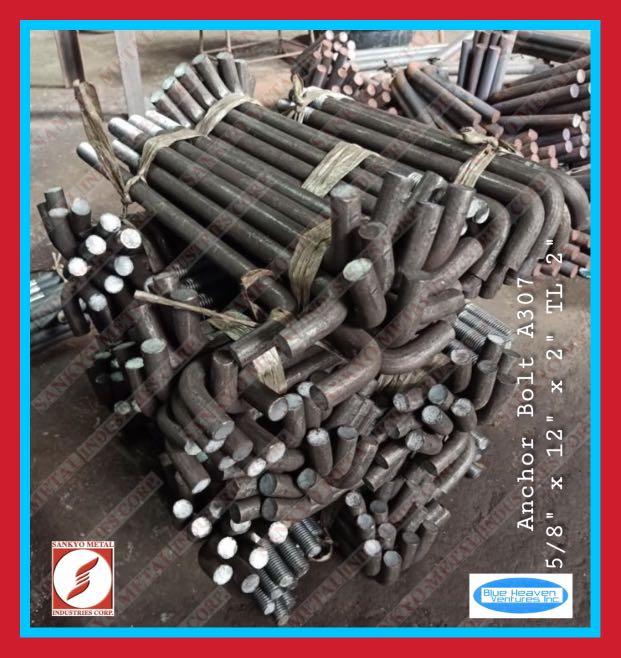 Astm A Anchor Bolt L Type Commercial Industrial Construction